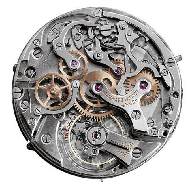 Calibre 13VZAQ机芯表底视图