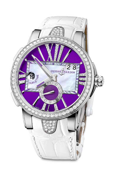 雅典表(ulysse nardin)executive dual time lady经理人双时区女表