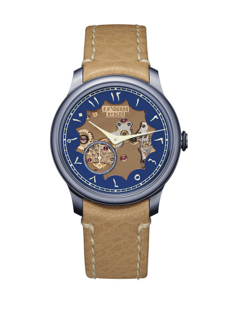 Chronomètre Bleu Byblos是一枚难得的时计珍品，限量发行99枚，此拍品的腕表编号为59号