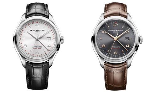 Baume & Mercier名士CLIFTON GMT 腕表