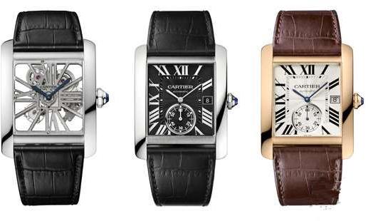 尽显男士优雅风范 Cartier 卡地亚Tank MC腕表