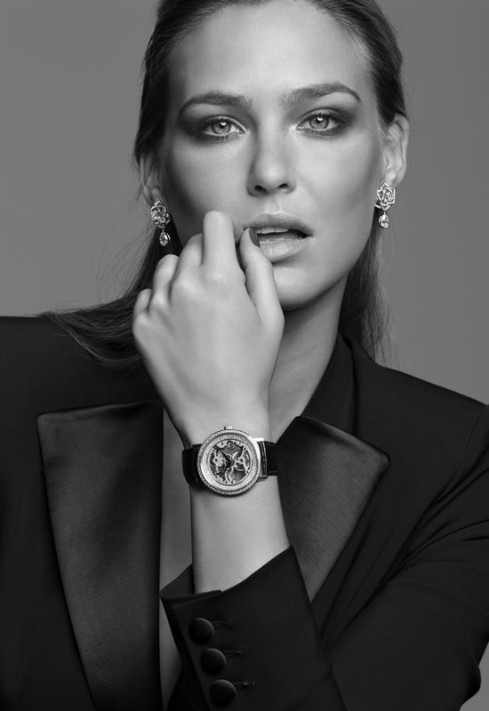 以色列超模芭尔-拉芙莉bar rafaeli演绎伯爵奢侈品系列