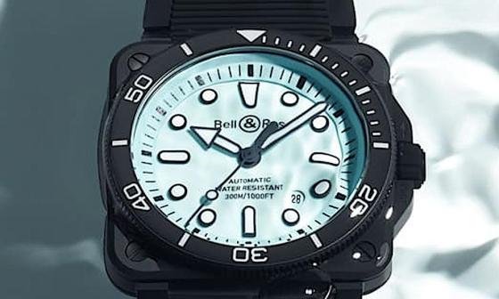 BELL & ROSS BR 03方形潜水表新改款 共有不锈钢或黑陶瓷共5款选择