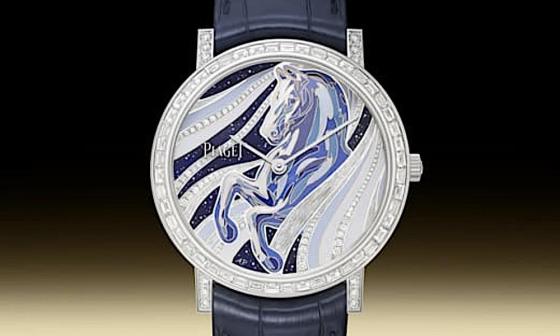 珐琅教母 Anita Porchet 操刀 伯爵 Altiplano 马年限定表，掐丝工艺重现骏马英姿