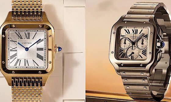 经典再升级：CARTIER Santos 新作