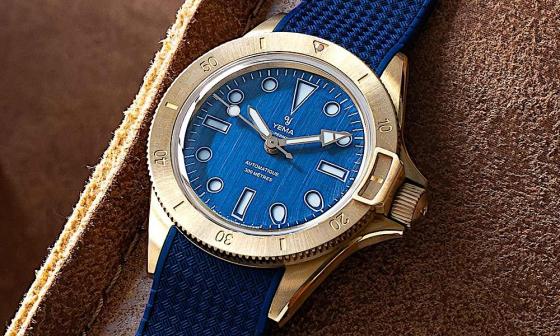 新潮古意：YEMA Superman Bronze CMM.10 限量版腕表