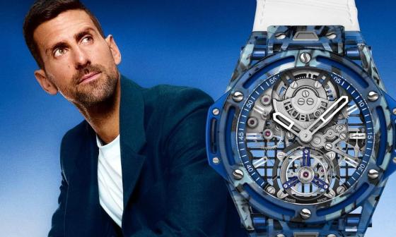 致敬网球传奇：HUBLOT Big Bang Tourbillon Novak Djokovic GOAT Edition