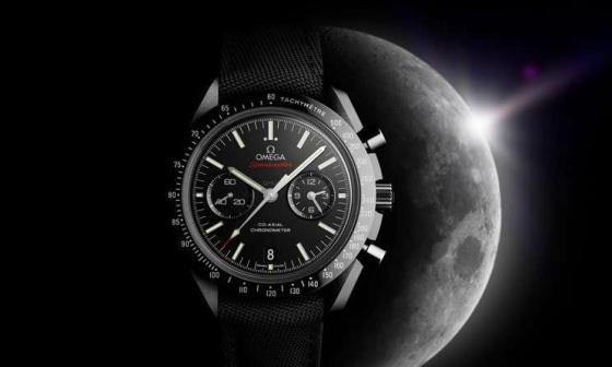 2013巴塞尔——欧米茄 Omega 超霸系列 “月之暗面” 黑色陶瓷腕表
