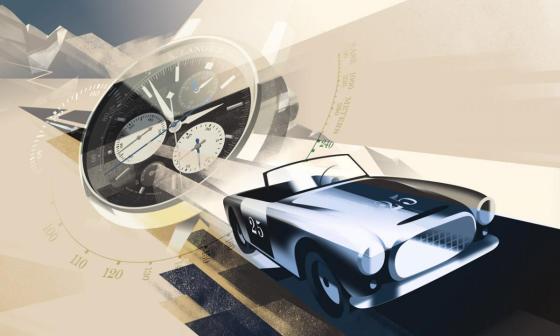 朗格于2018年推出的Triple Split可测量长达12小时的比较计时纪录，应用在赛车比赛中相当合适