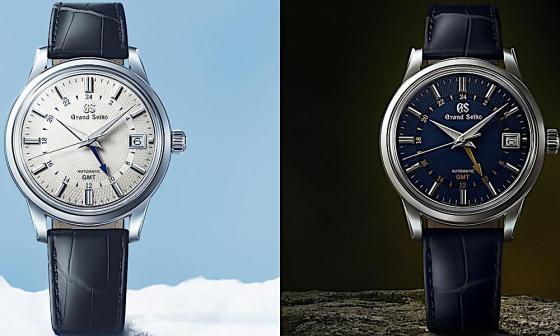 当雪融遇上月光：GRAND SEIKO GMT 腕表新作