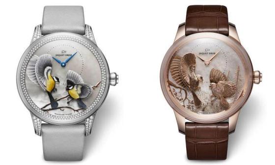 BaselWorld巴塞尔2013——德罗 Jaquet Droz 金雕雀鸟时分小针盘 – 四季系列PETITE HEURE MINUTE RELIEF SEASONS