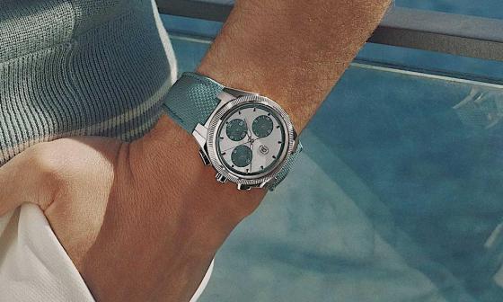 暖阳而至 光影律动：PARMIGIANI FLEURIER Tonda PF Sport Chronograph Silver Verzasca