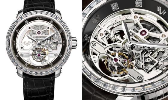 DeWitt为Only Watch慈善拍卖推出的Twenty-8-Eight 镂空陀飞轮腕表特别版