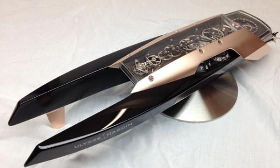 雅典表 Ulysse Nardin 全新SuperCat 概念座枱钟