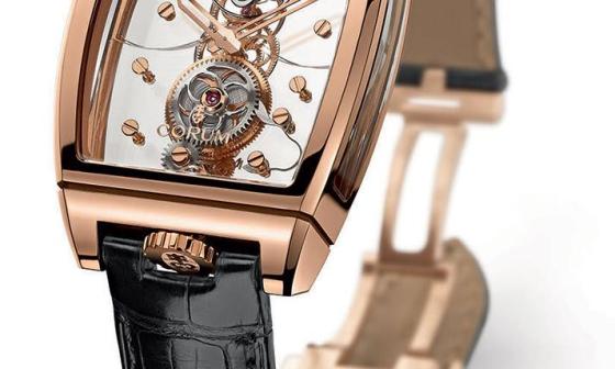 Corum 金桥360度透视陀飞轮腕表 