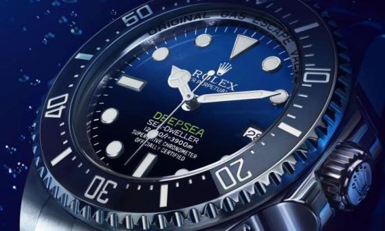 劳力士 Rolex 发布全新配"D-BLUE"色表面DEEPSEA腕表