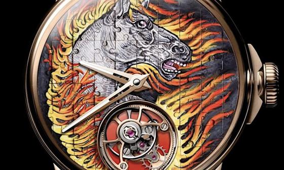 全球仅一只！500 万 LOUIS MOINET"火马" 拼图陀飞轮，引爆 2026 生肖表话题