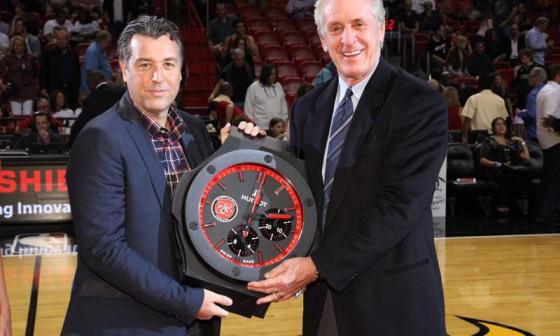 宇舶Hublot举办迈阿密热火队25周年纪念活动