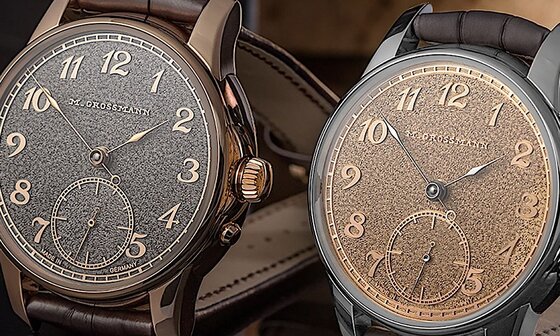 雕凿传承敬意：Moritz Grossmann Tremblage Gold