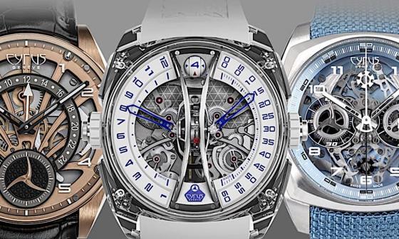 独立制表的 "创新征途" CYRUS 2025 三款复杂机械工艺紧抓收藏家目光