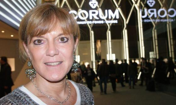 Vendôme Global Partners 经理Elsa Berry在BaselWorld巴塞尔世界钟表珠宝展