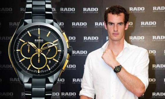 雷达 (Rado) 代言人安迪•穆雷延续优异表现 收获劳伦斯“最佳突破奖”