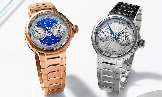 双重时区 双重世界：CHRONOSWISS Pulse GMT