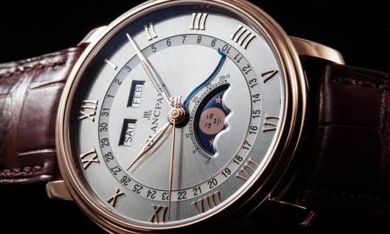做出自己特色很重要 BLANCPAIN 宝珀Villeret全历表