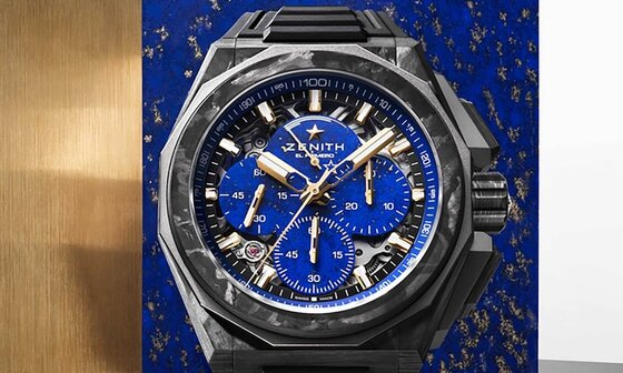 原石极限美学：Zenith Defy Extreme Lapis Lazuli II