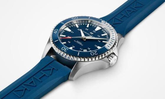 汉米尔顿 HAMILTON 的入门水鬼Scuba换上蓝面展现阳光活力