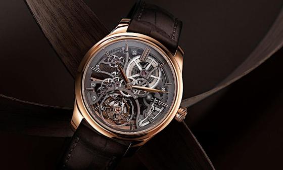 通透对称：H. MOSER & CIE. 勇创者陀飞轮镂空腕表