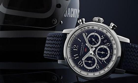 萧邦7度携手传奇赛车手创作Mille Miglia限量联名表