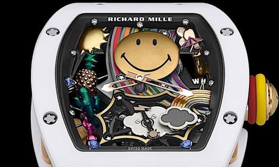 风靡全球“黄色笑脸”RICHARD MILLE最新创作RM 88 Smiley陀飞轮