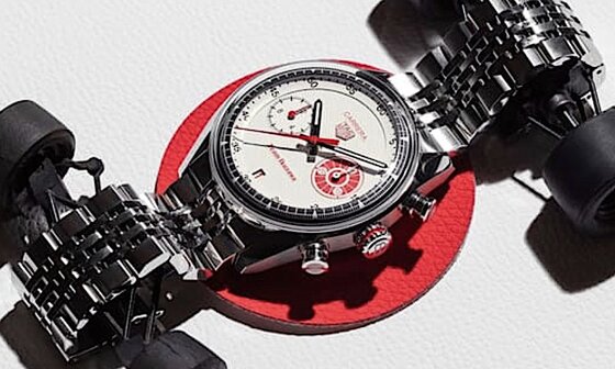 致敬七〇年代赛道传奇 泰格豪雅 Carrera 联手生泽团队，将经典 "Roadmaster 手持时计" 完美移植手腕