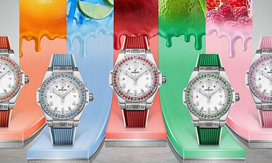 宝石特调：HUBLOT Big Bang One Click 33毫米Joyful悦彩特调系列腕表