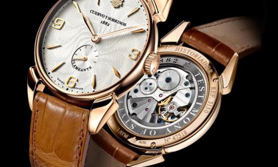 Cuervo y Sobrinos发布全新Historiador Flameante作为2013 Baselworld巴塞尔世界钟表珠宝展新品