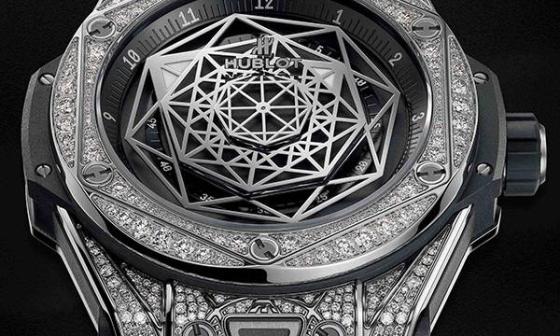 HUBLOT宇舶表2017年七夕倾情呈现 Big Bang Sang Bleu 刺青腕表