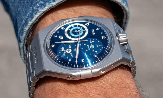 时空终章，蔚蓝典藏：URWERK UR-10 SpaceMeter Blue