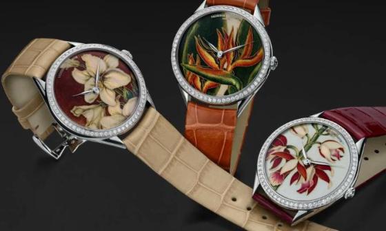 2013 SIHH 日内瓦高级钟表沙龙——江诗丹顿 (Vacheron Constantin)Métiers d'Art 艺术大师“花之神殿”系列(Florilège)