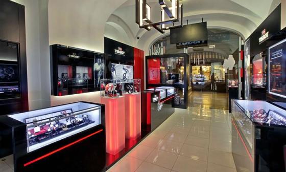  Tissot 天梭 位于GUM 百货的专卖店