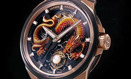 雅典表生肖表迈入第二轮 2024改以Blast陀飞轮诠释龙年新气象