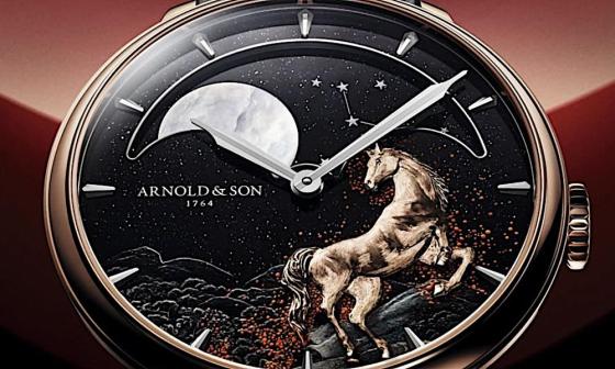 2026 火马年生肖表大作加一！亚诺表大月相限量表，夜光 "烧" 起来太迷人