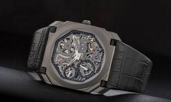 轻、薄、透的极致 Bulgari 宝格丽Octo Finissimo Skeleton