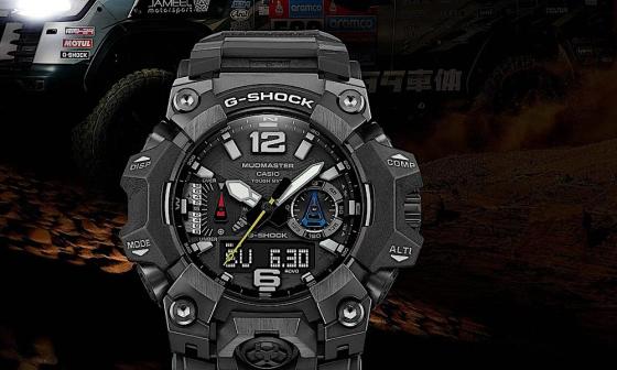 重现夜间拉力赛竞速场景：G-SHOCK GWG-B1000TLC 联名表款