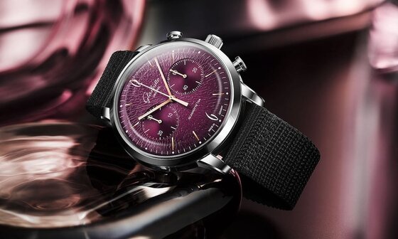 紫韵留声，时序回响：Glashütte Original Sixties Chronograph 年度版