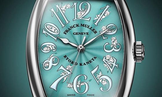 FRANCK MULLER 2024农历龙年与艺术家金田凉子合力打造史上最萌生肖表