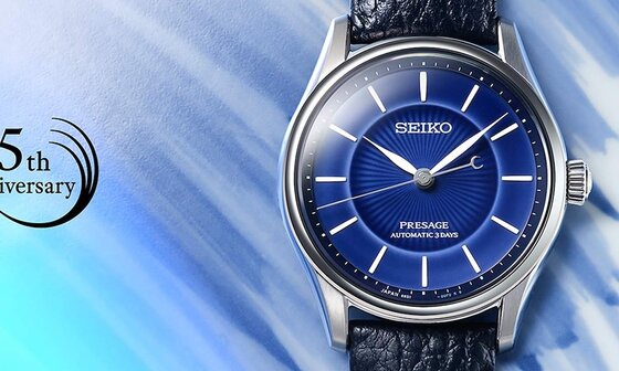 釉烧琉璃蓝，腕藏百年匠：SEIKO Presage Classic 有田烧腕表