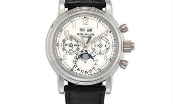 百达翡丽Patek Philippe型号5004铂金腕表拍出379万人民币