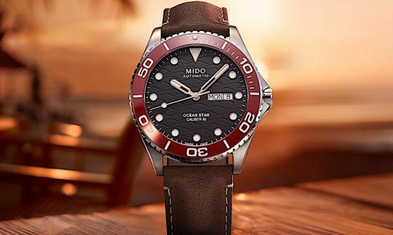 黑中带雾 红如火焰：MIDO Ocean Star 200C