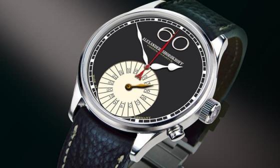 配备KM-01多功能模块的AS.KM01腕表